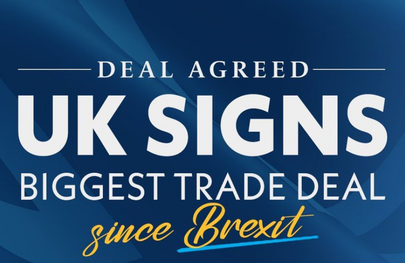 Delivering on your priorities: Growing the economy with our biggest trade deal since Brexit